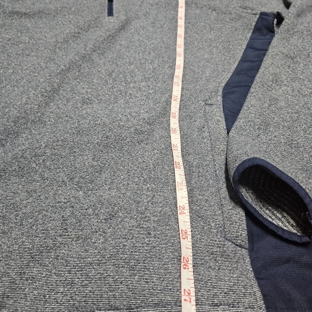 Under Armour Blue and Gray ColdGear Pullover